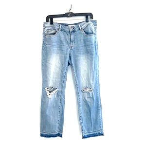 Melrose and Market distressed jeans